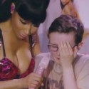 Watch What Happens When Crying Fan Gets A Hug From Nicki Minaj [VIDEO]