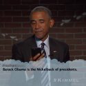 President Barack Obama Reads Mean Tweets On Jimmy Kimmel [VIDEO]