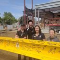 Raise Up That Beam! Ronald McDonald House Coming Together Quick!